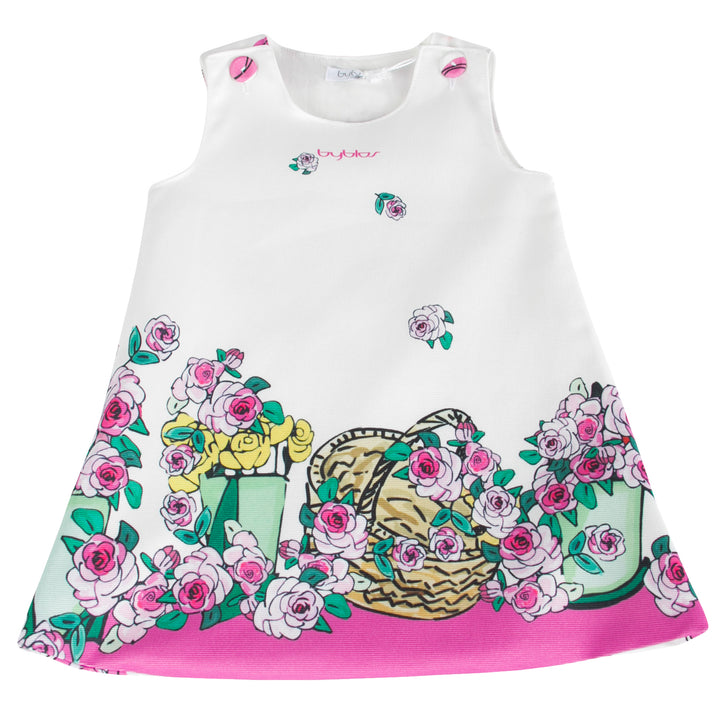 White and pink dress - Byblos