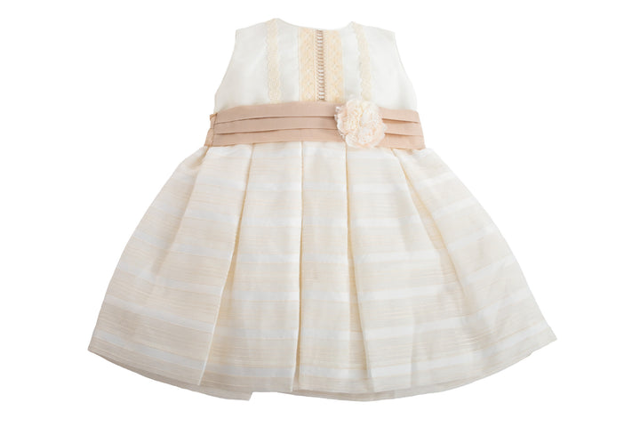 Light and Dark Beige Dress