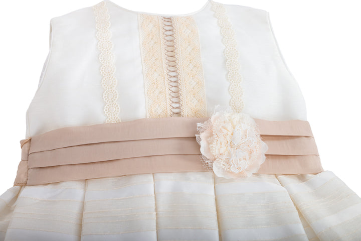 Light and Dark Beige Dress