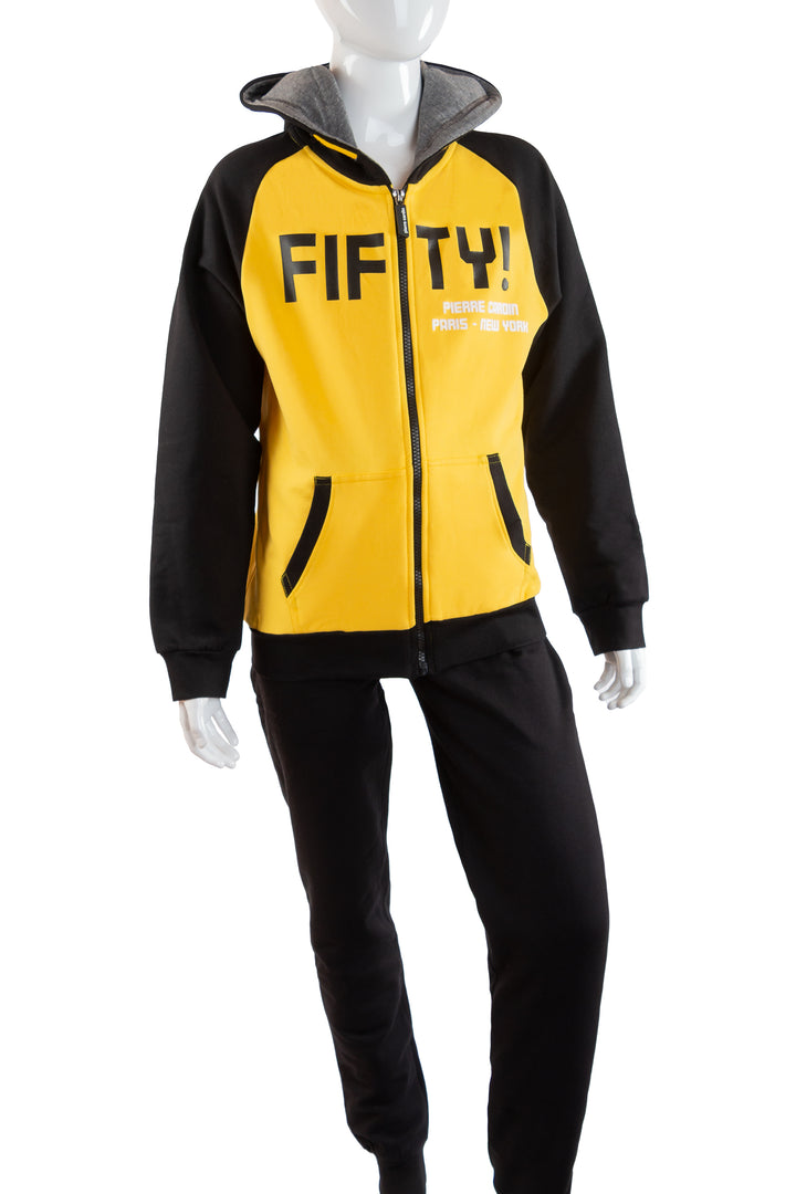 Yellow and Black Training Suit