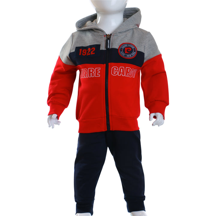 Red and Grey Training  Suit