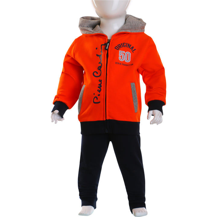 Orange and Black Training  Suit