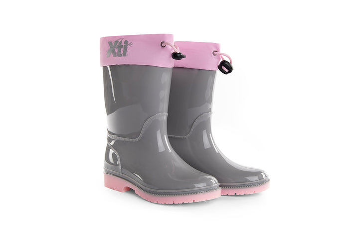 Grey Rain Boots