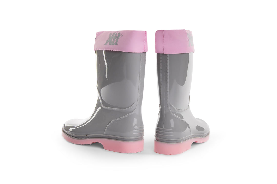 Grey Rain Boots