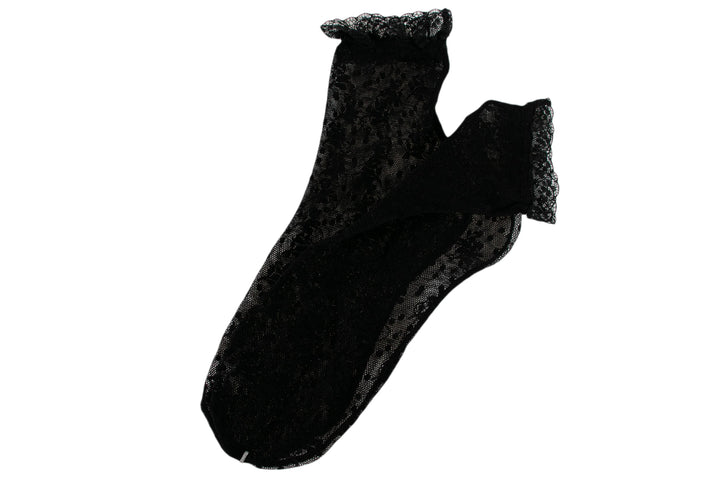 Lace Black Socks