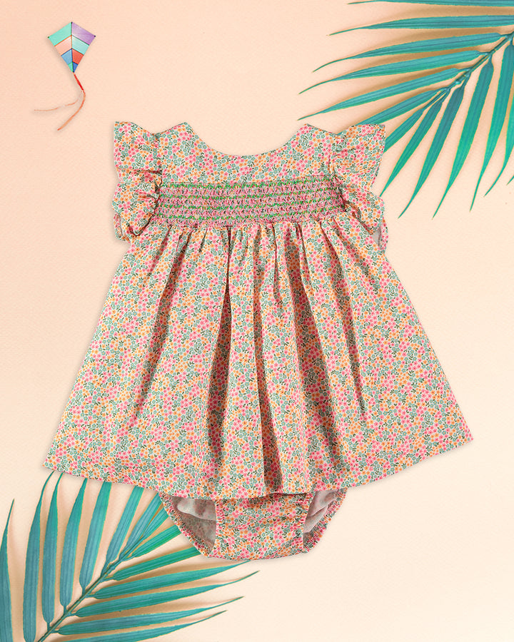 MULTICOLORS BABY DRESS