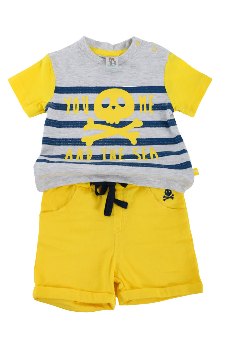 Yellow Two Piece Boys Set