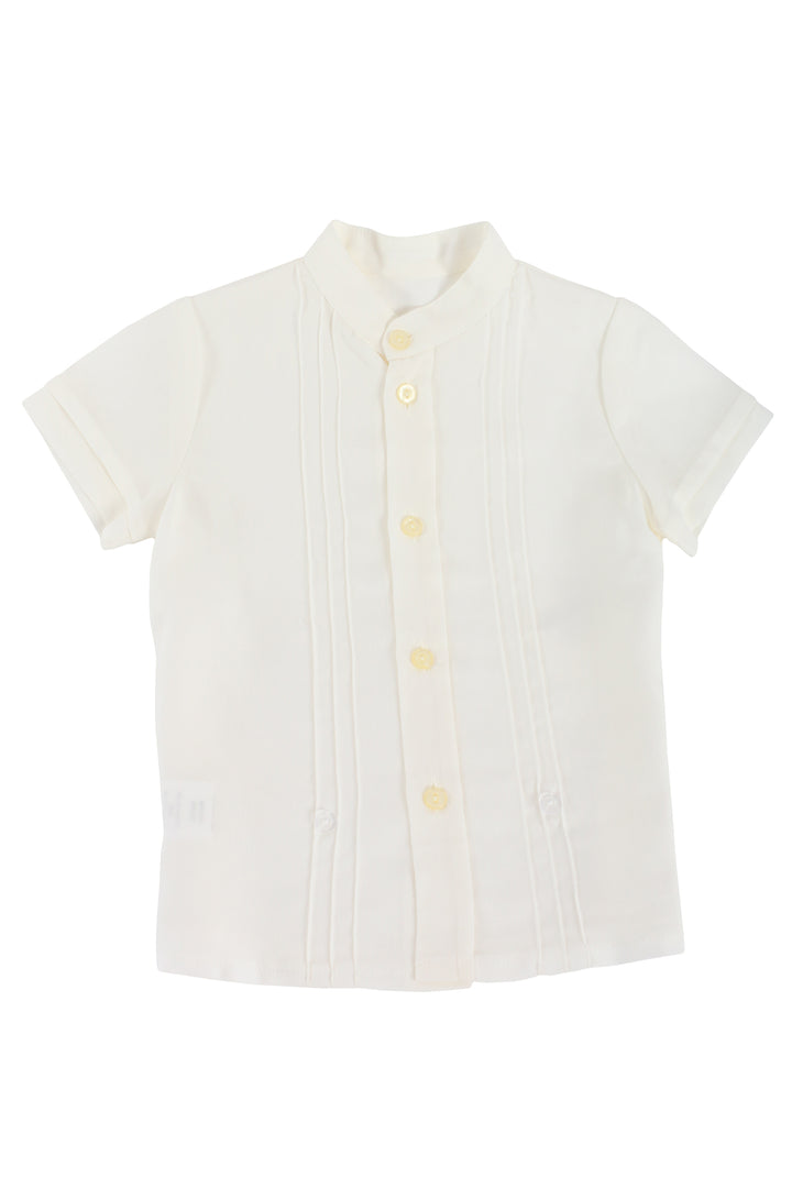 White and Camel color Boys Set