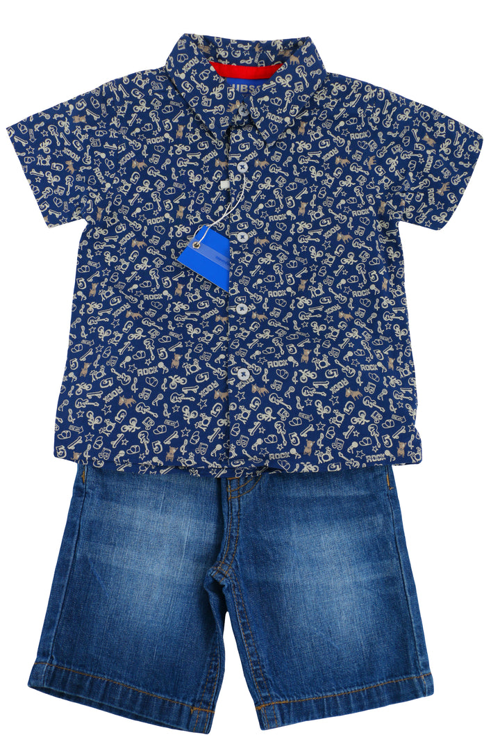 Navy Blue Boys Set