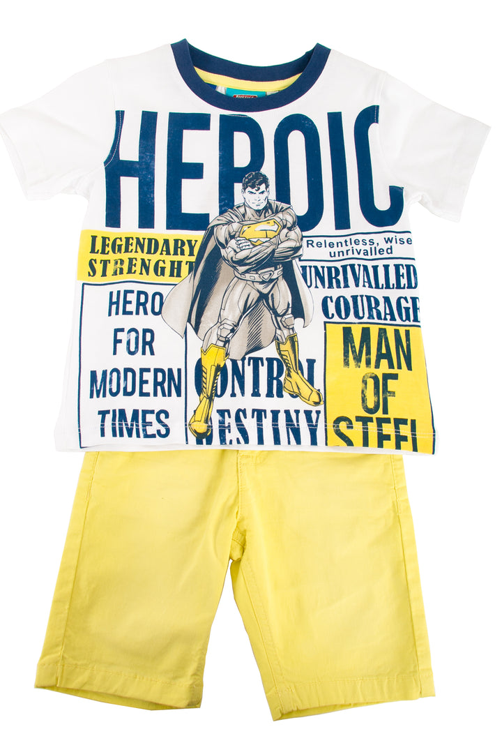 White and Yellow Boys Set