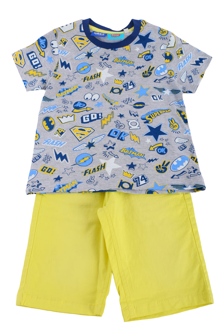 Grey and Yellow Boys Set