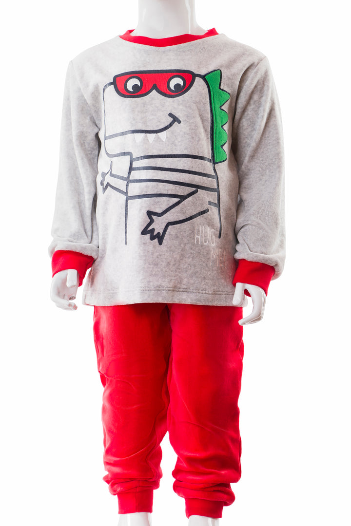 Grey and Red Pyjama
