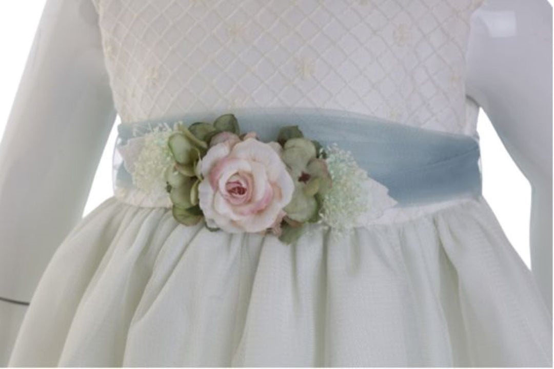 GREEN BABY DRESS
