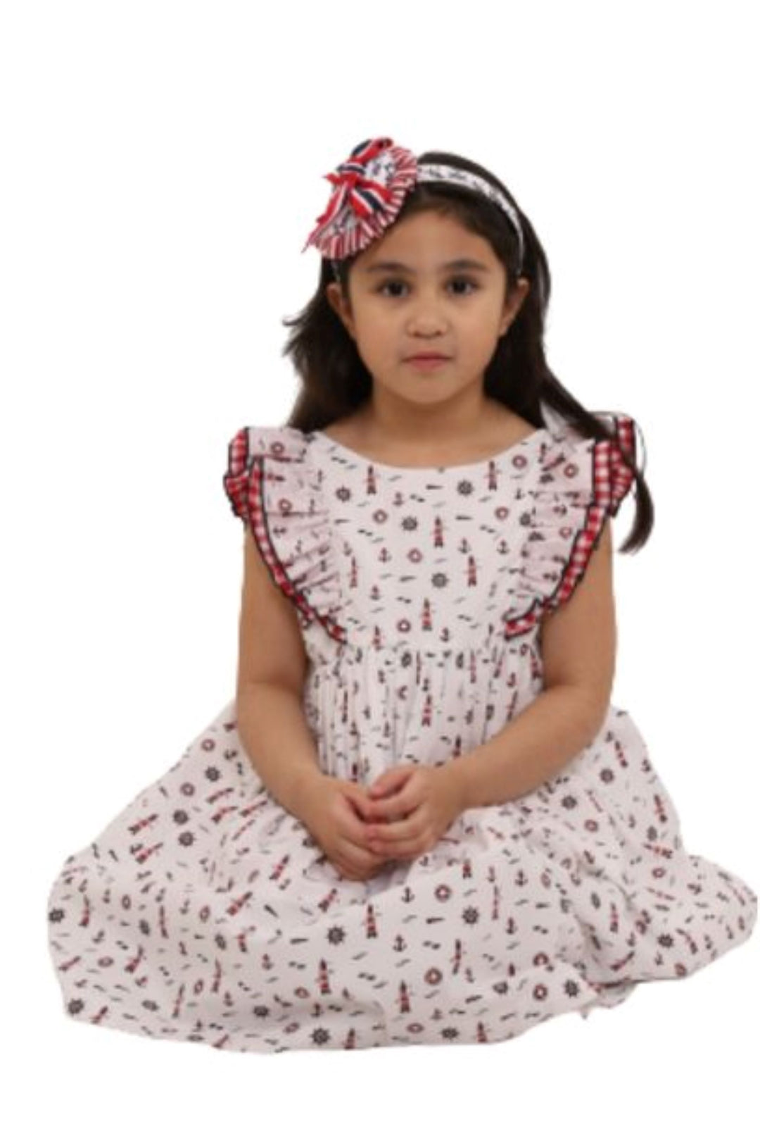 WHITE DRESS WITH OUT TAJ