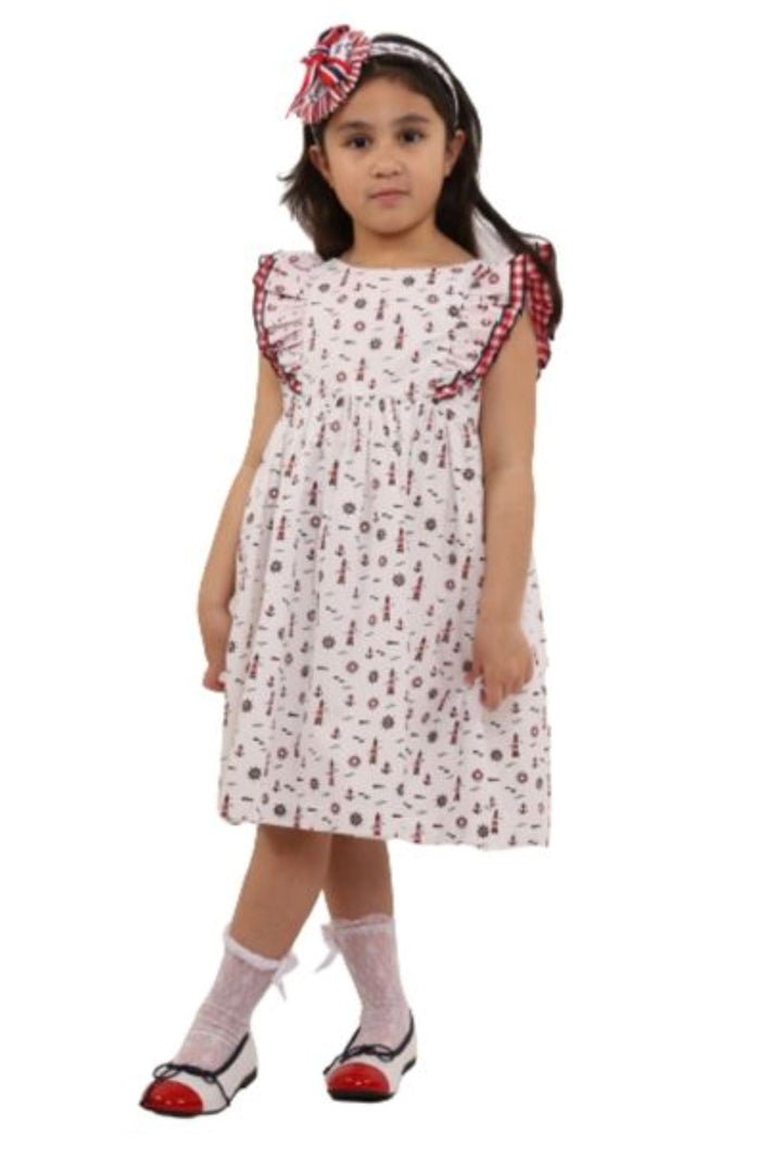 WHITE DRESS WITH OUT TAJ