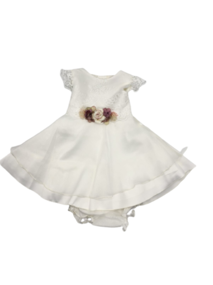 BEIGE BABY DRESS