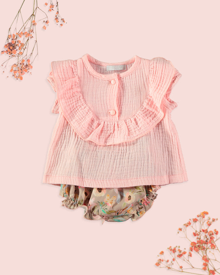 PINK BABY GIRLS SET