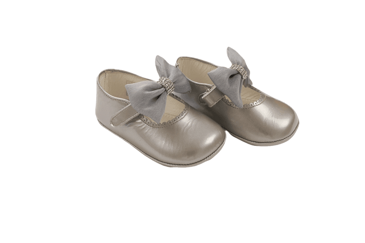 BABY SHOES SILVER